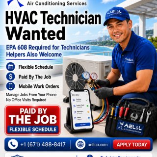 HVAC TECHNICIAN WANTED — GUAM